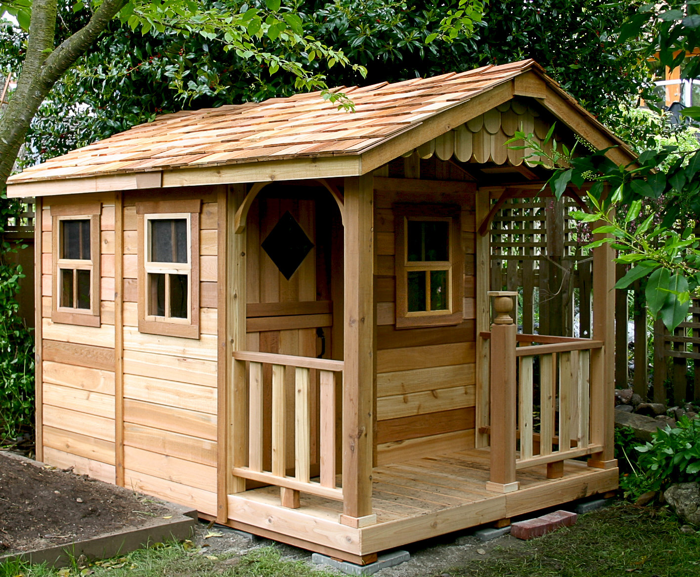 Outdoor Living Today 6 ft. W x 9 ft. D Sunflower Cedar Wood